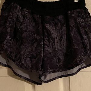 Lululemon short with liner. Hardly worn!
